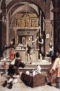 LIEFERINXE, Josse Pilgrims at the Tomb of St Sebastian fg oil painting picture wholesale